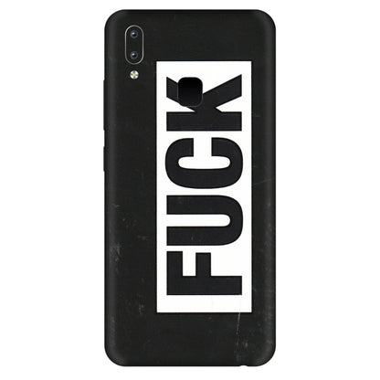 VIVO Y Series Phone Skins (All Models) - The F Word - 3D Embossed Finish (L-255) Vivo Y95