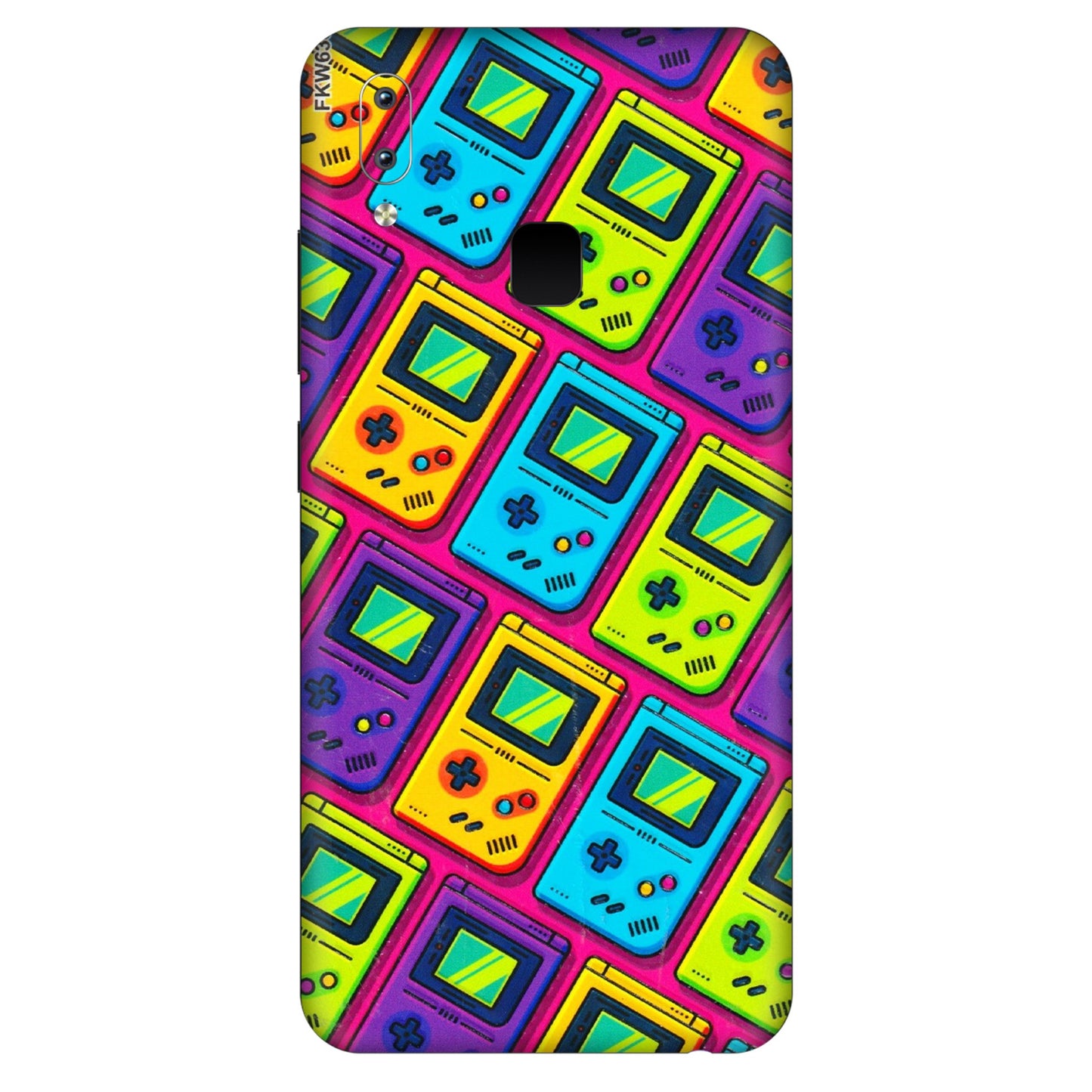 VIVO Y Series Phone Skins (All Models) - Gameboy Colourful - 3D Embossed Finish (L-266) Vivo Y95