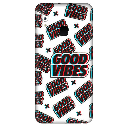 VIVO Y Series Phone Skins (All Models) - Good Vibes - 3D Embossed Finish (L-282) Vivo Y95