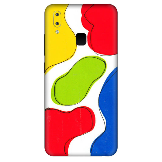 VIVO Y Series Phone Skins (All Models) - RGB Colour Paint - 3D Embossed Finish (L-284) Vivo Y95