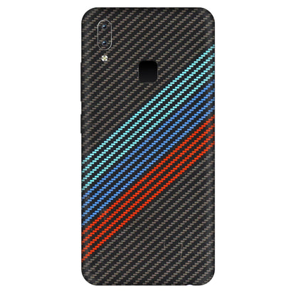 VIVO Y Series Phone Skins (All Models) - Carbon BM - 3D Embossed Finish (L-302) Vivo Y95
