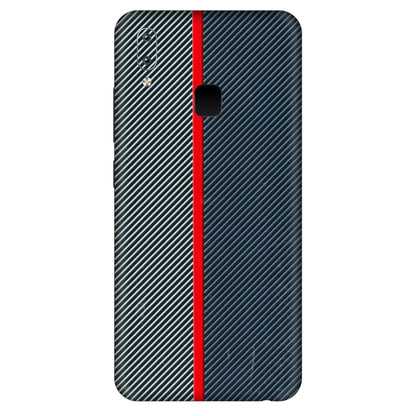 VIVO Y Series Phone Skins (All Models) - Blue Sober Lines - 3D Embossed Finish (L-305) Vivo Y95