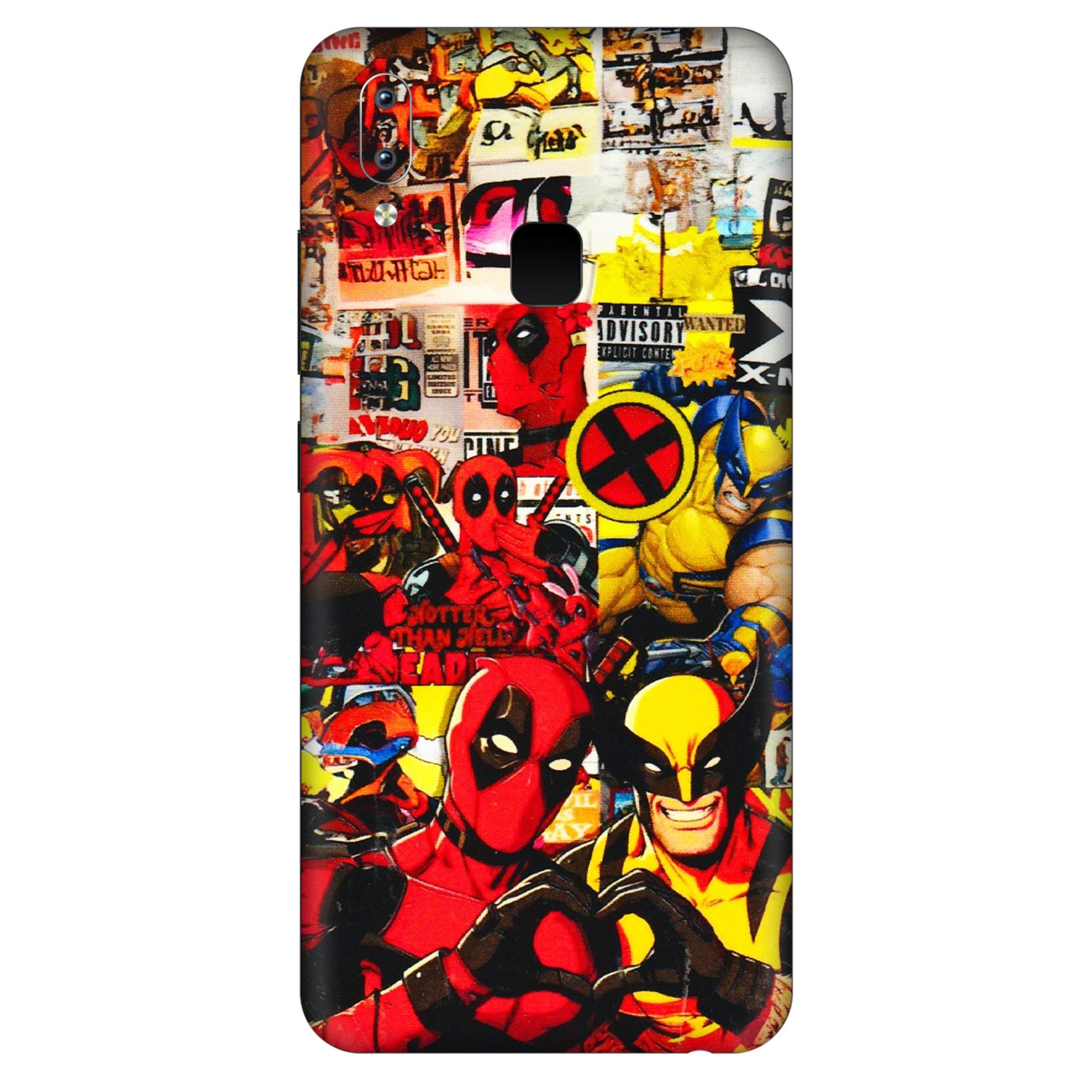 VIVO Y Series Phone Skins (All Models) - Spidy Wolverine - 3D Embossed Finish (L-310) Vivo Y95