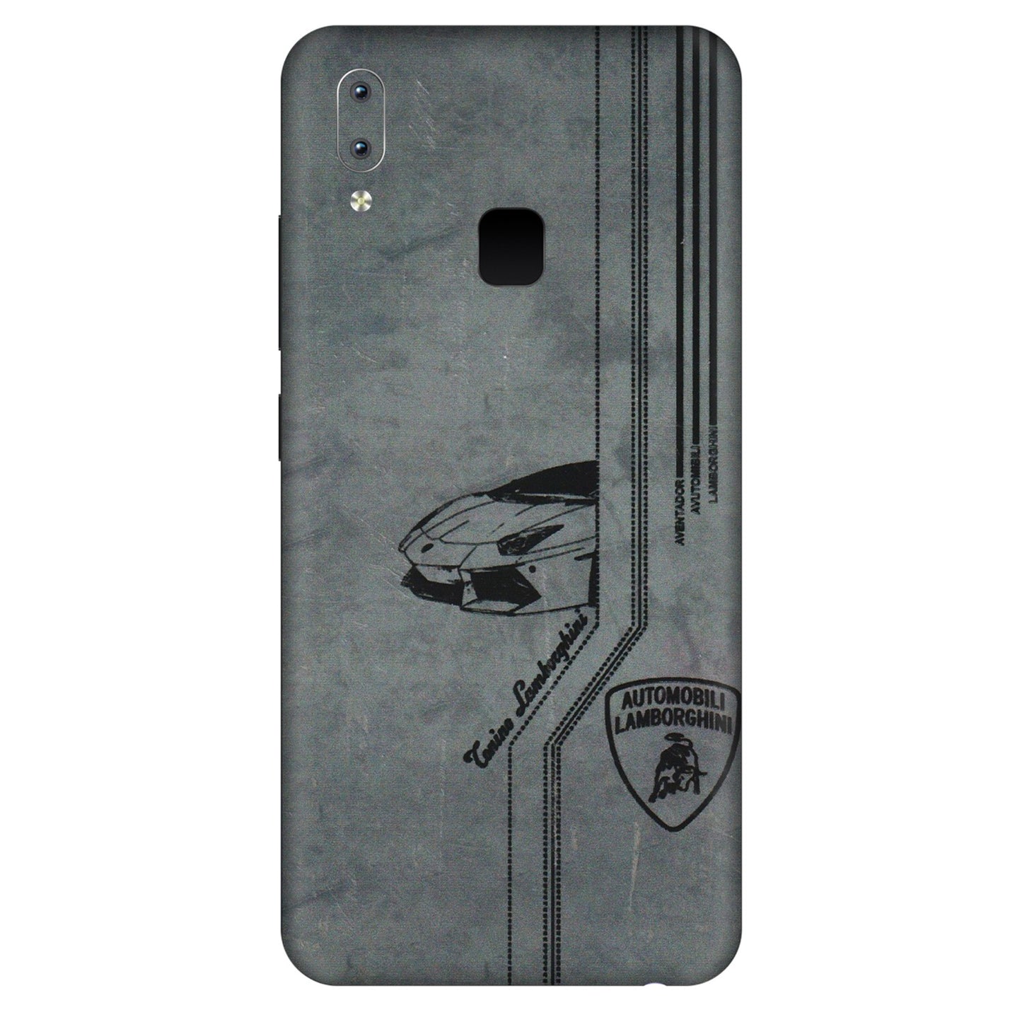 VIVO Y Series Phone Skins (All Models) - New Lamborgini Aventador - 3D Embossed Finish (L-321) Vivo Y95