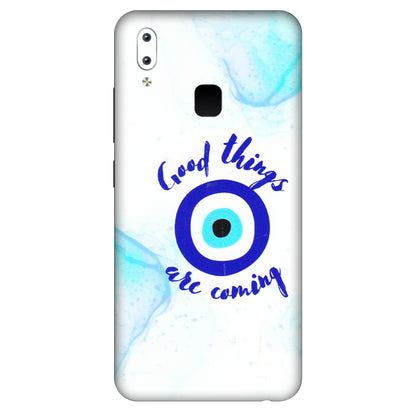 VIVO Y Series Phone Skins (All Models) - Evil Eye Good Things Are Coming - 3D Embossed Finish (L-322) Vivo Y95