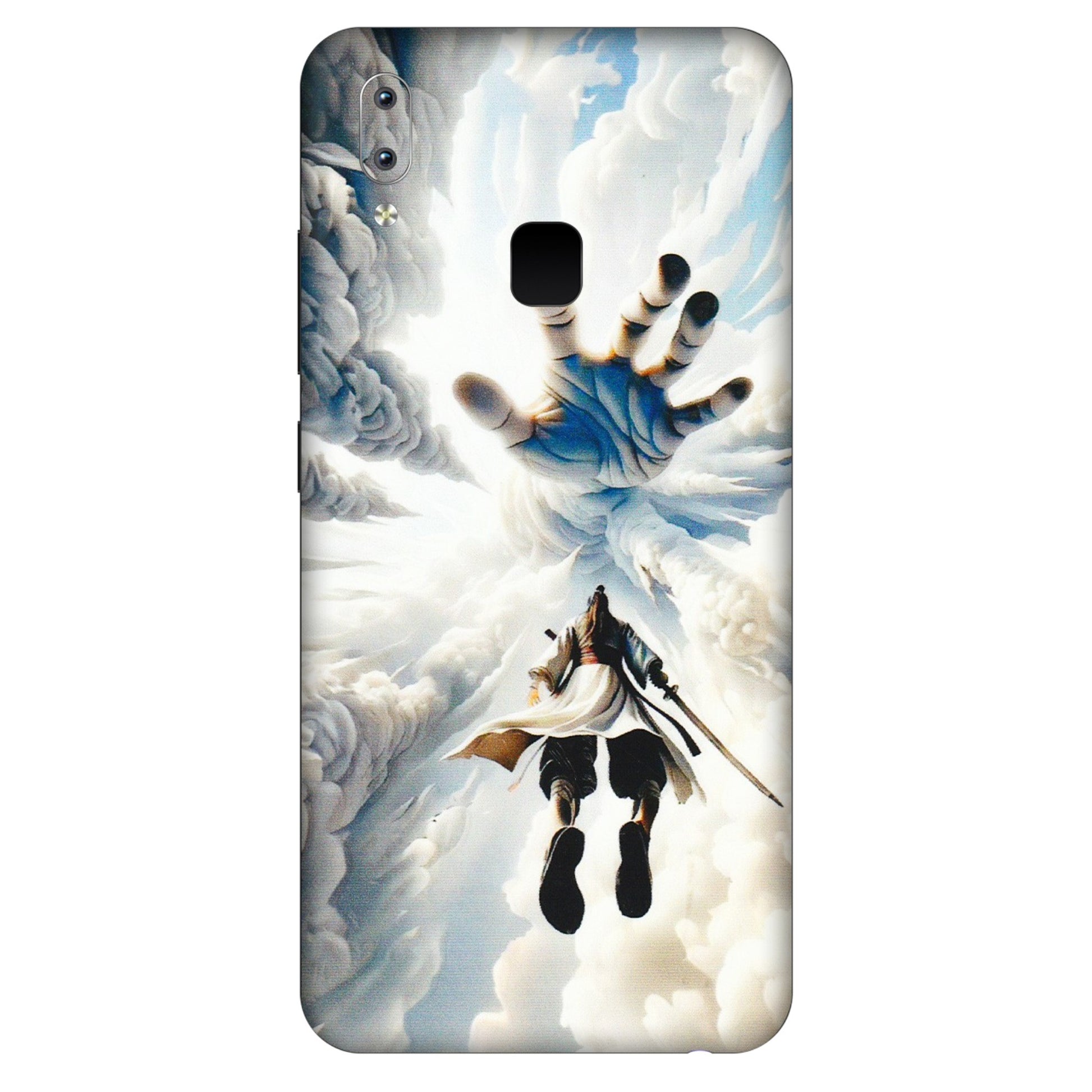 VIVO Y Series Phone Skins (All Models) - Big Hand With Monkey King - 3D Embossed Finish (L-323) Vivo Y95