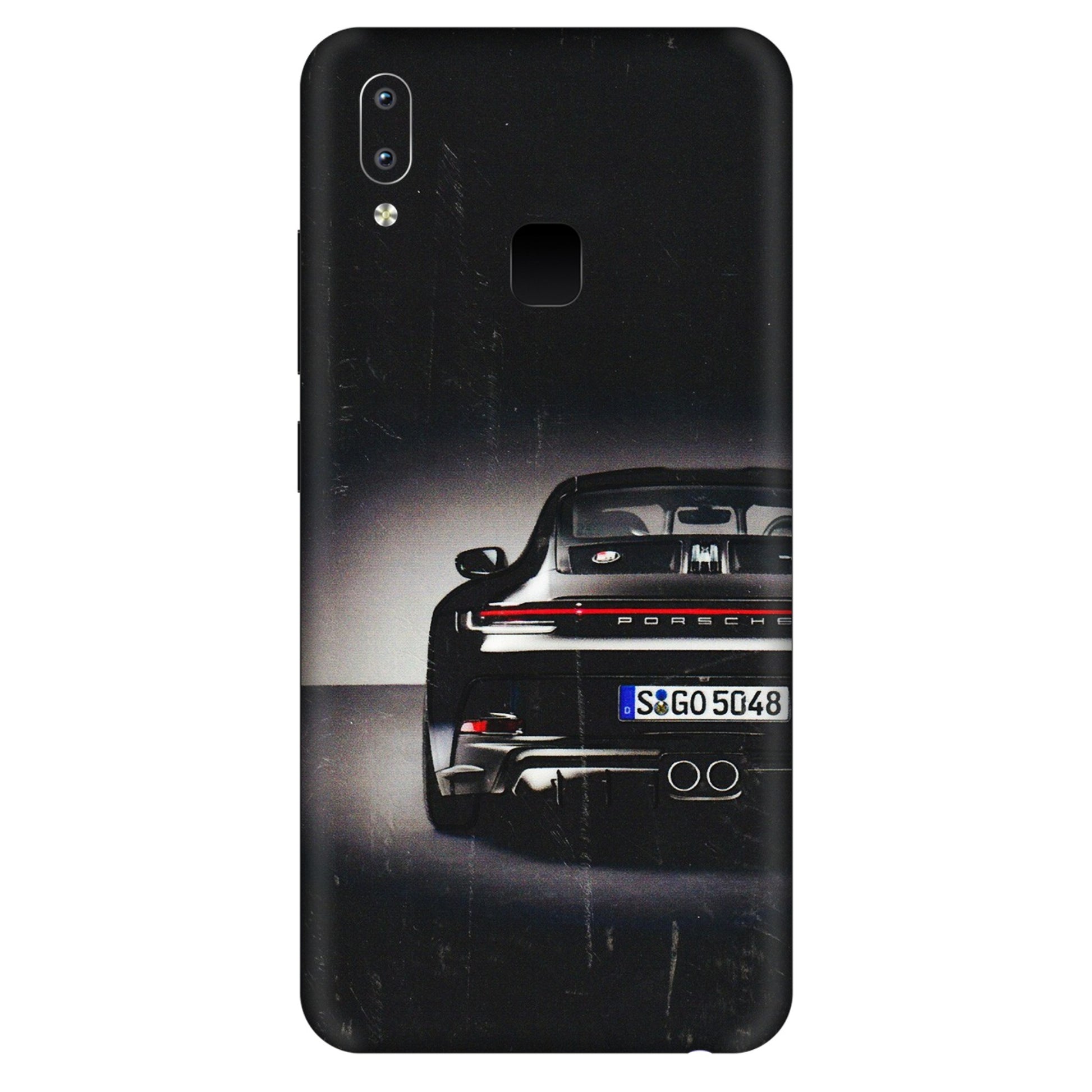 VIVO Y Series Phone Skins (All Models) - New Black Porsche GT3 - 3D Embossed Finish (L-327) Vivo Y95