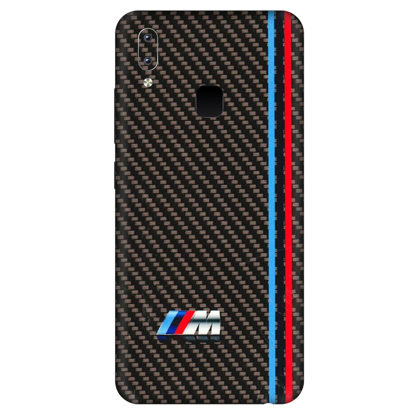 VIVO Y Series Phone Skins (All Models) - BM Carbon Fiber Feels - 3D Embossed Finish (L-38) Vivo Y95