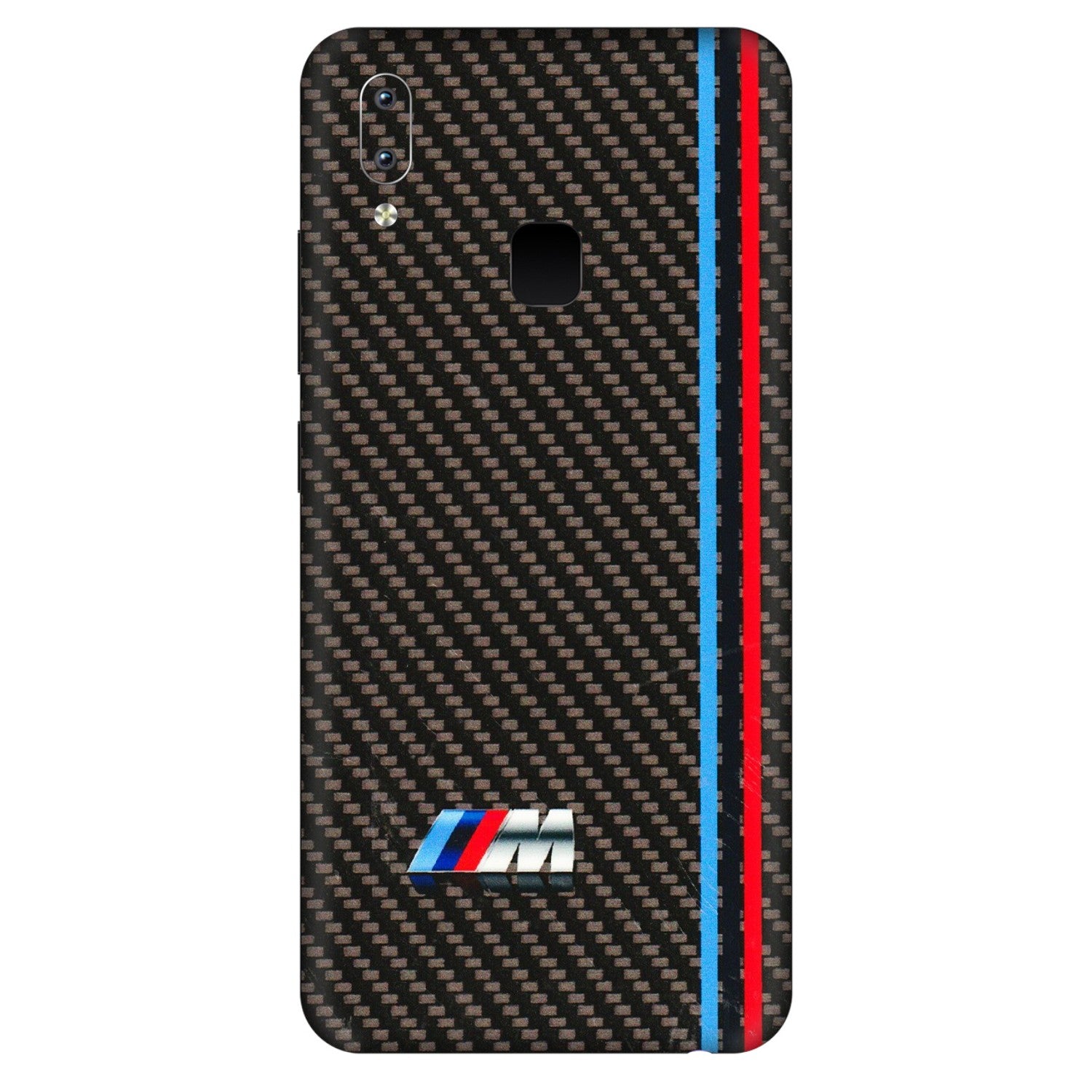 VIVO Y Series Phone Skins (All Models) - BM Carbon Fiber Feels - 3D Embossed Finish (L-38) Vivo Y95