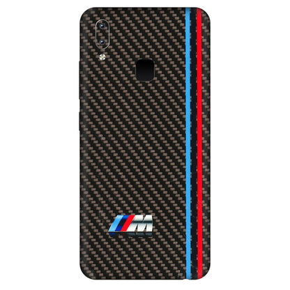 VIVO Y Series Phone Skins (All Models) - BM Carbon Fiber Feels - 3D Embossed Finish (L-38) Vivo Y95