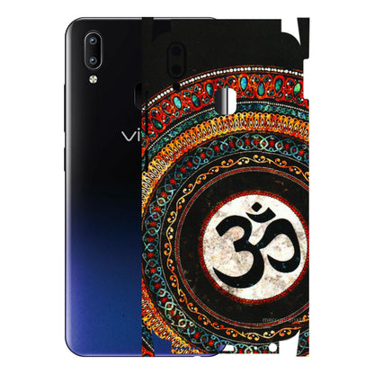 VIVO Y Series Phone Skins (All Models) - Aum Chant Abstract - 3D Embossed Finish (L-42) Vivo Y95