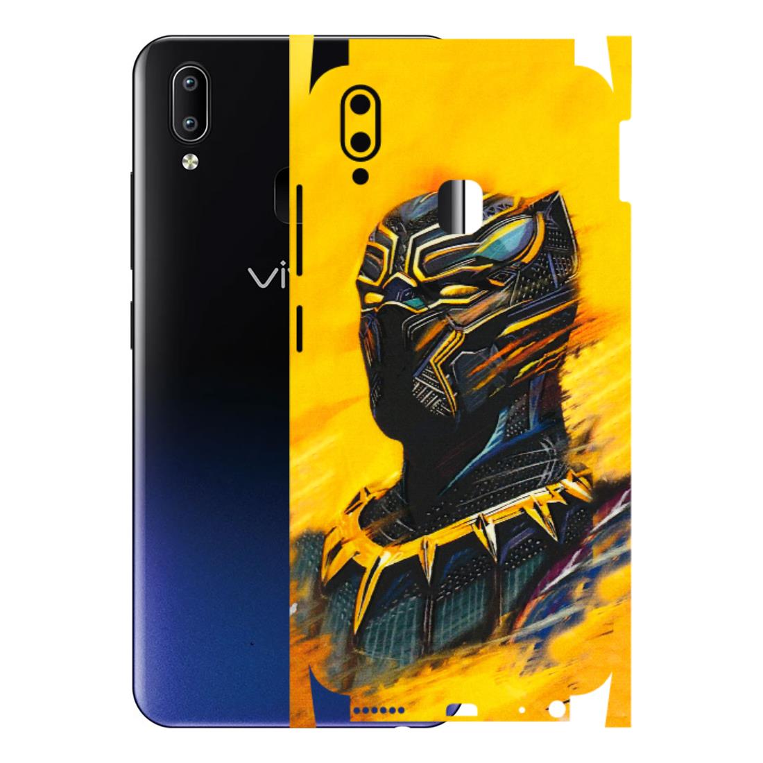 VIVO Y Series Phone Skins (All Models) - Yellow Panther - 3D Embossed Finish (L-54) Vivo Y95