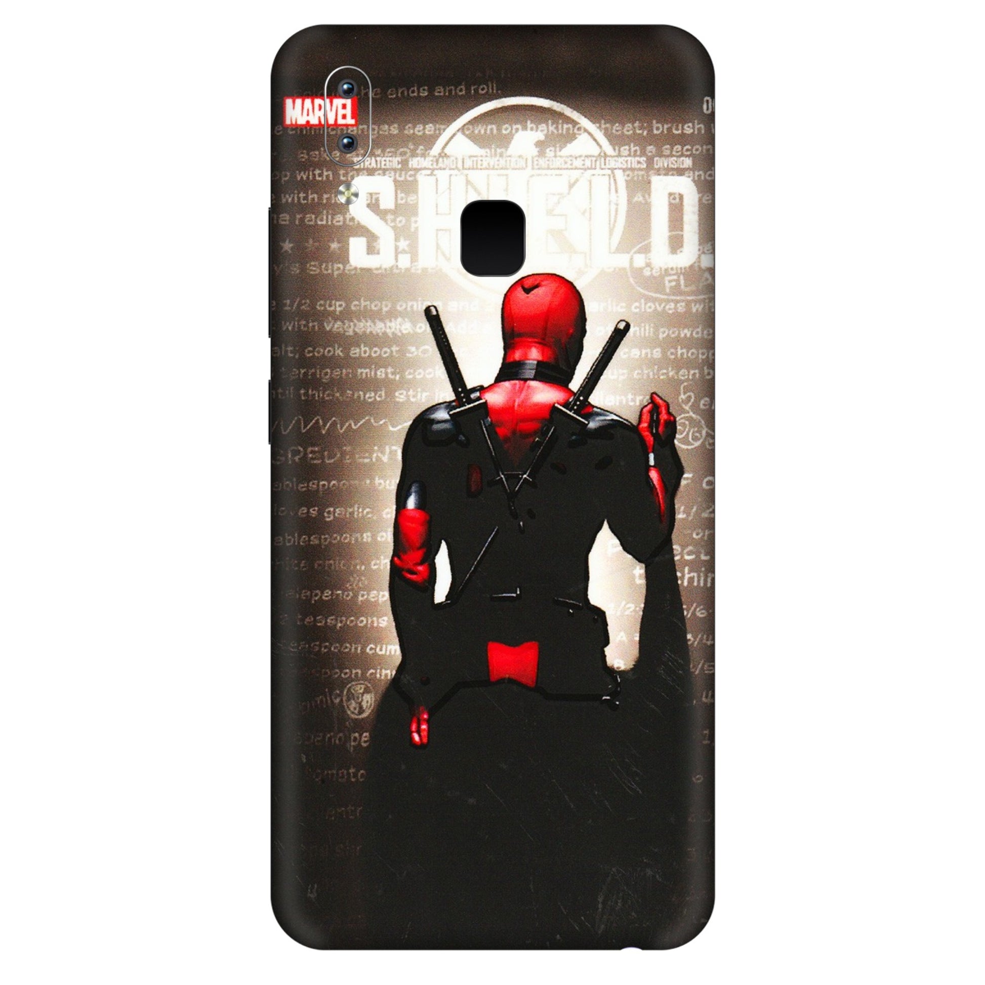 VIVO Y Series Phone Skins (All Models) - Deadpool - 3D Embossed Finish (L-56) Vivo Y95