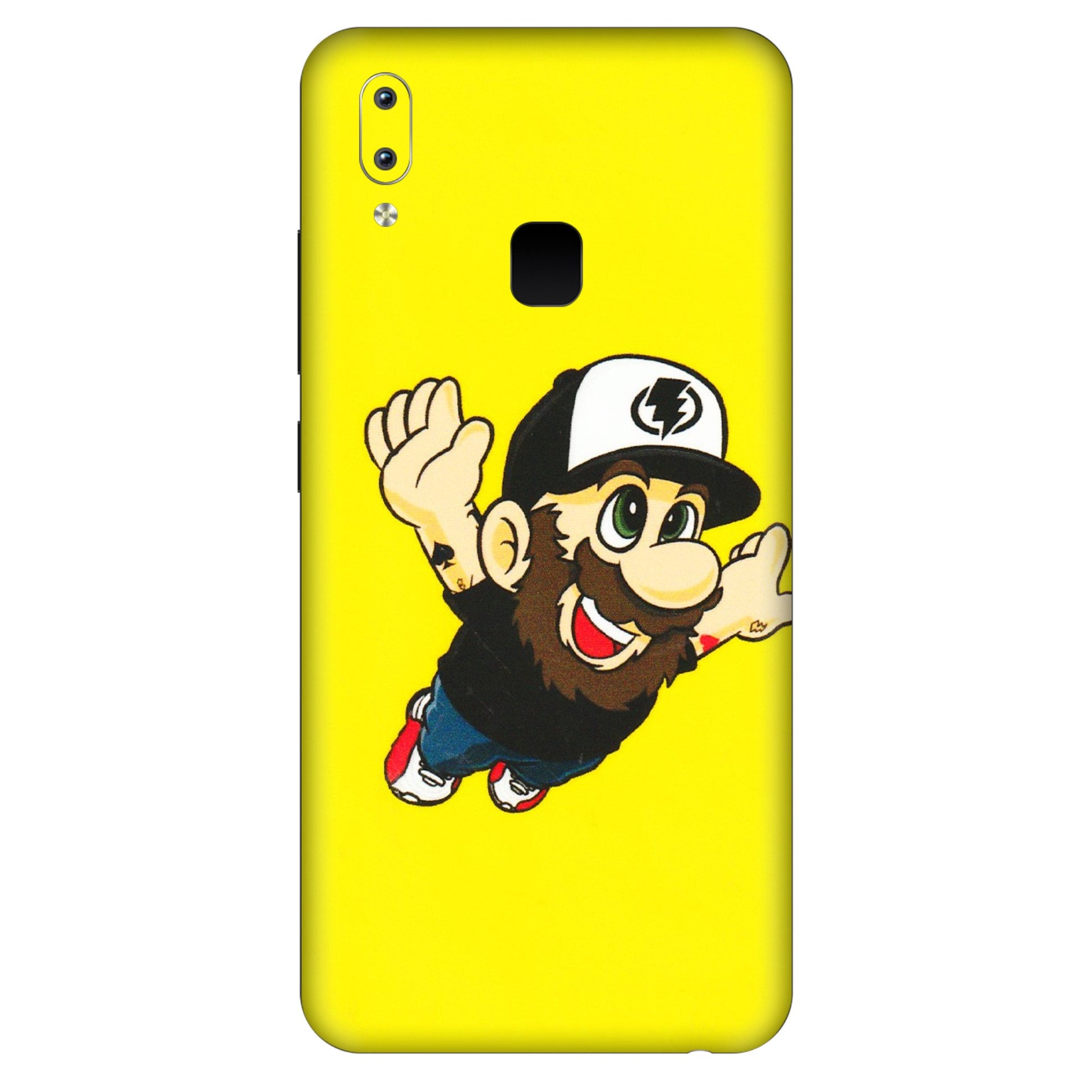 VIVO Y Series Phone Skins (All Models) - Flying Beardo - 3D Embossed Finish (L-60) Vivo Y95