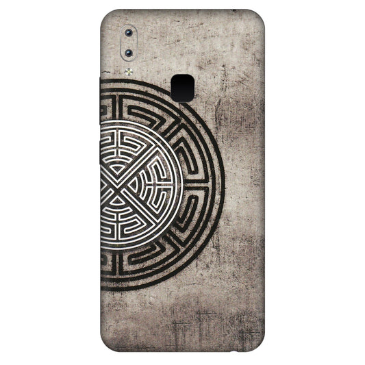 VIVO Y Series Phone Skins (All Models) - Mysterious Circular Design - 3D Embossed Finish (L-63) Vivo Y95