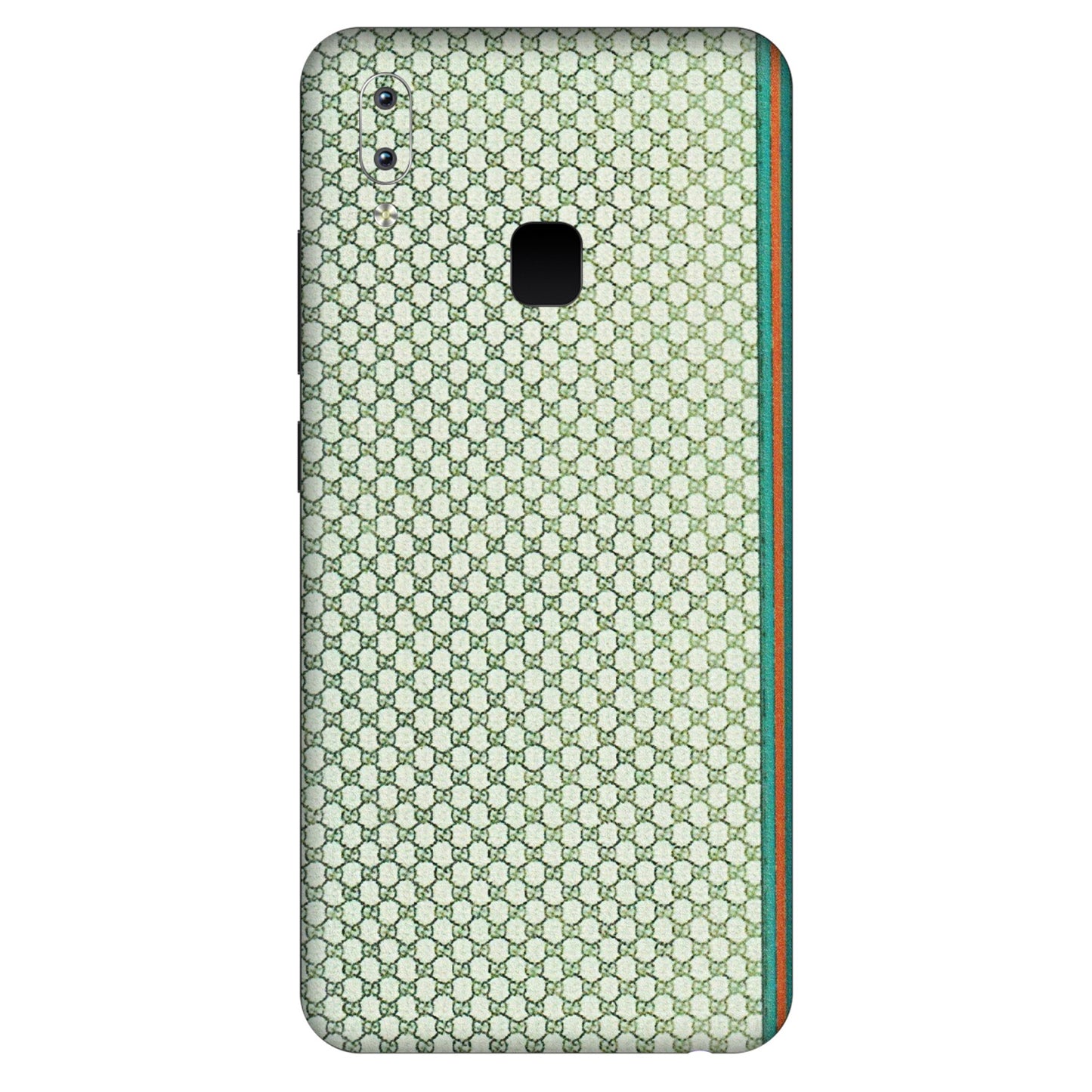 VIVO Y Series Phone Skins (All Models) - Gucci Fabric Pattern - 3D Embossed Finish (L-73) Vivo Y95