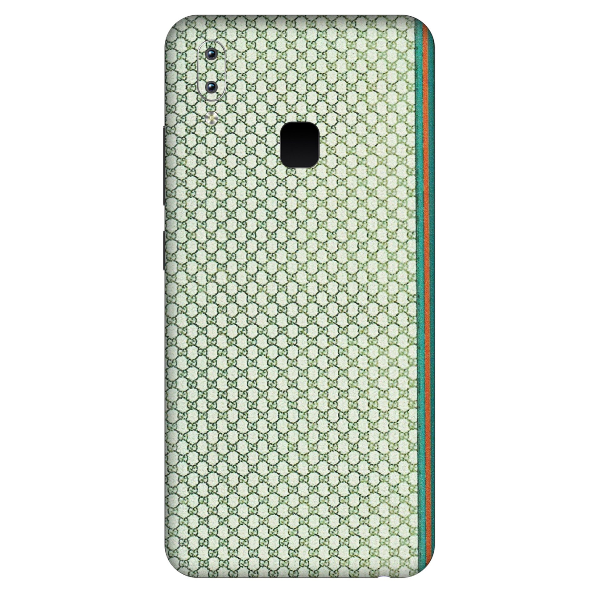 VIVO Y Series Phone Skins (All Models) - Gucci Fabric Pattern - 3D Embossed Finish (L-73) Vivo Y95