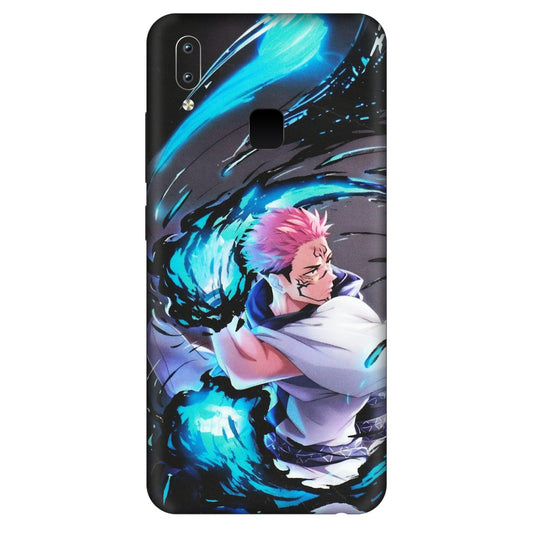VIVO Y Series Phone Skins (All Models) - New Jujutsu Kaisen Grey Blue Anime - Matte Finish (M-127) Vivo Y95