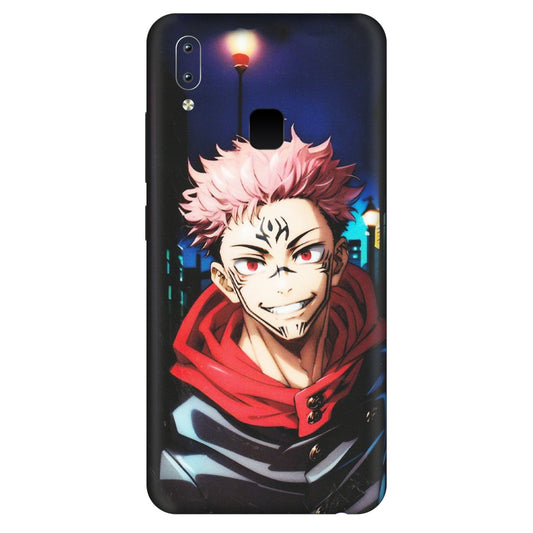 VIVO Y Series Phone Skins (All Models) - Yuji Itadori Funny Face Anime - Matte Finish (M-152) Vivo Y95