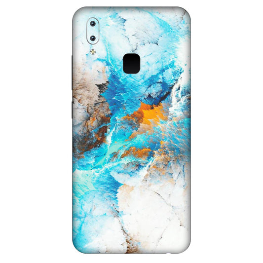 VIVO Y Series Phone Skins (All Models) - Blue Waves Abstract - Matte Finish (M-19) Vivo Y95