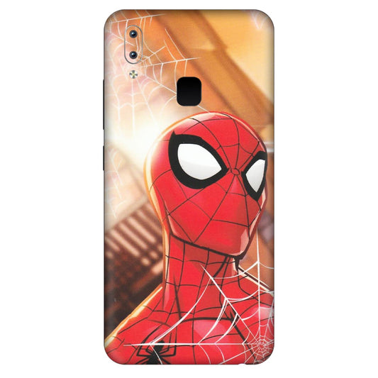 VIVO Y Series Phone Skins (All Models) - Spiderman Face New - Matte Finish (M-41) Vivo Y95