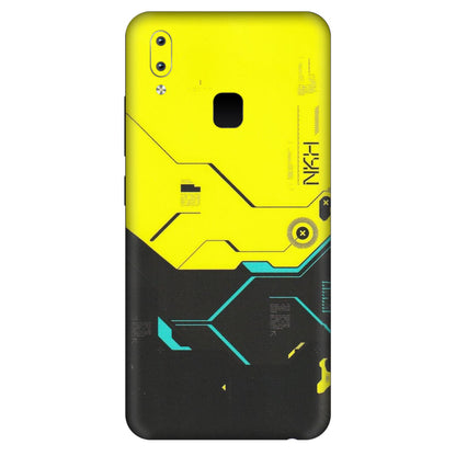 VIVO Y Series Phone Skins (All Models) - Black Yellow Technica - Matte Finish (M-53) Vivo Y95