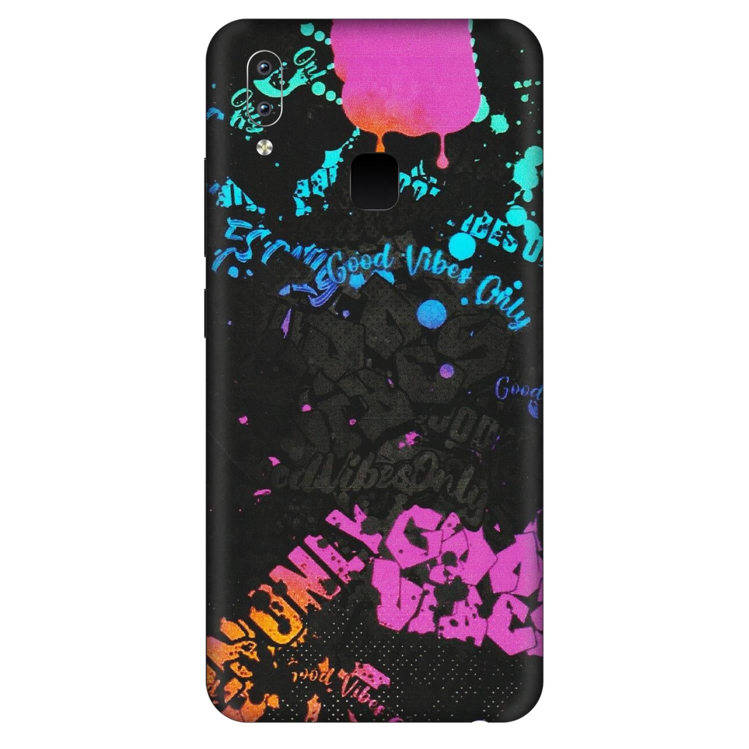 VIVO Y Series Phone Skins (All Models) - Majestic Black Vibes - Matte Finish (M-62) Vivo Y95