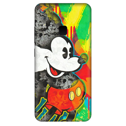 VIVO Y Series Phone Skins (All Models) - Multiple Mickey With Colourful Texture - Matte Finish (M-84) Vivo Y95