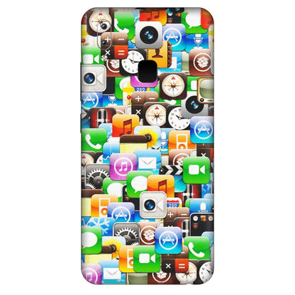 VIVO Y Series Phone Skins (All Models) - All Apple Icons - Matte Finish (M-93) Vivo Y95