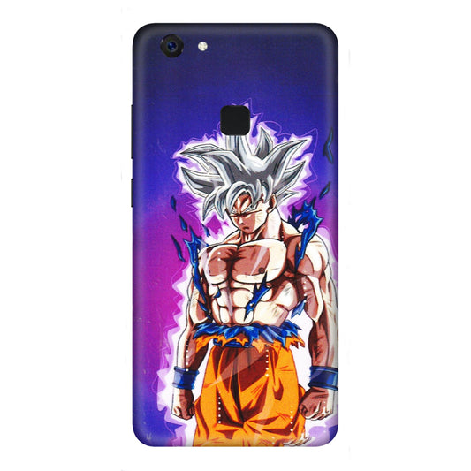 VIVO Z/V/X/T/U/S Series Phone Skins (All Models) - Goku Purple Anime - 3D Embossed Finish (L-147) Vivo Z10