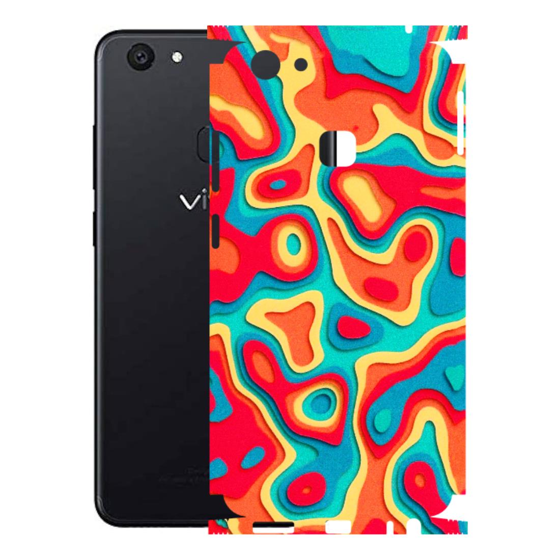 VIVO Z/V/X/T/U/S Series Phone Skins (All Models) - Abstract Swirl - 3D Embossed Finish (L-150) Vivo Z10