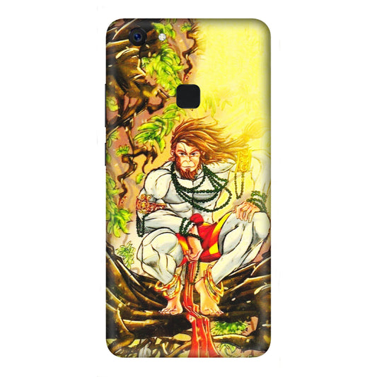 VIVO Z/V/X/T/U/S Series Phone Skins (All Models) - Lord Hanuman - 3D Embossed Finish (L-152) Vivo Z10
