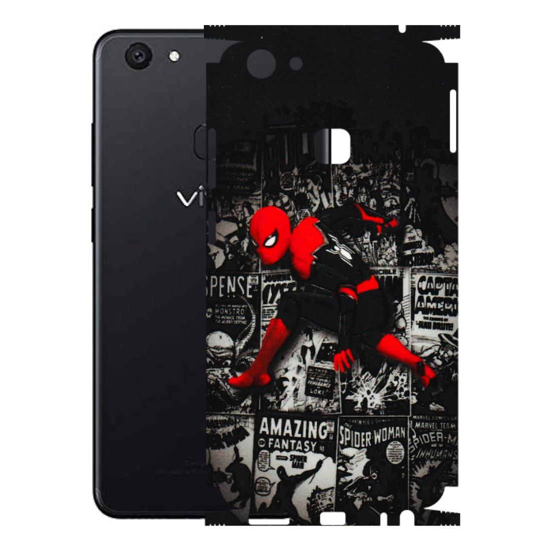 VIVO Z/V/X/T/U/S Series Phone Skins (All Models) - SpiderMan New - 3D Embossed Finish (L-162) Vivo Z10