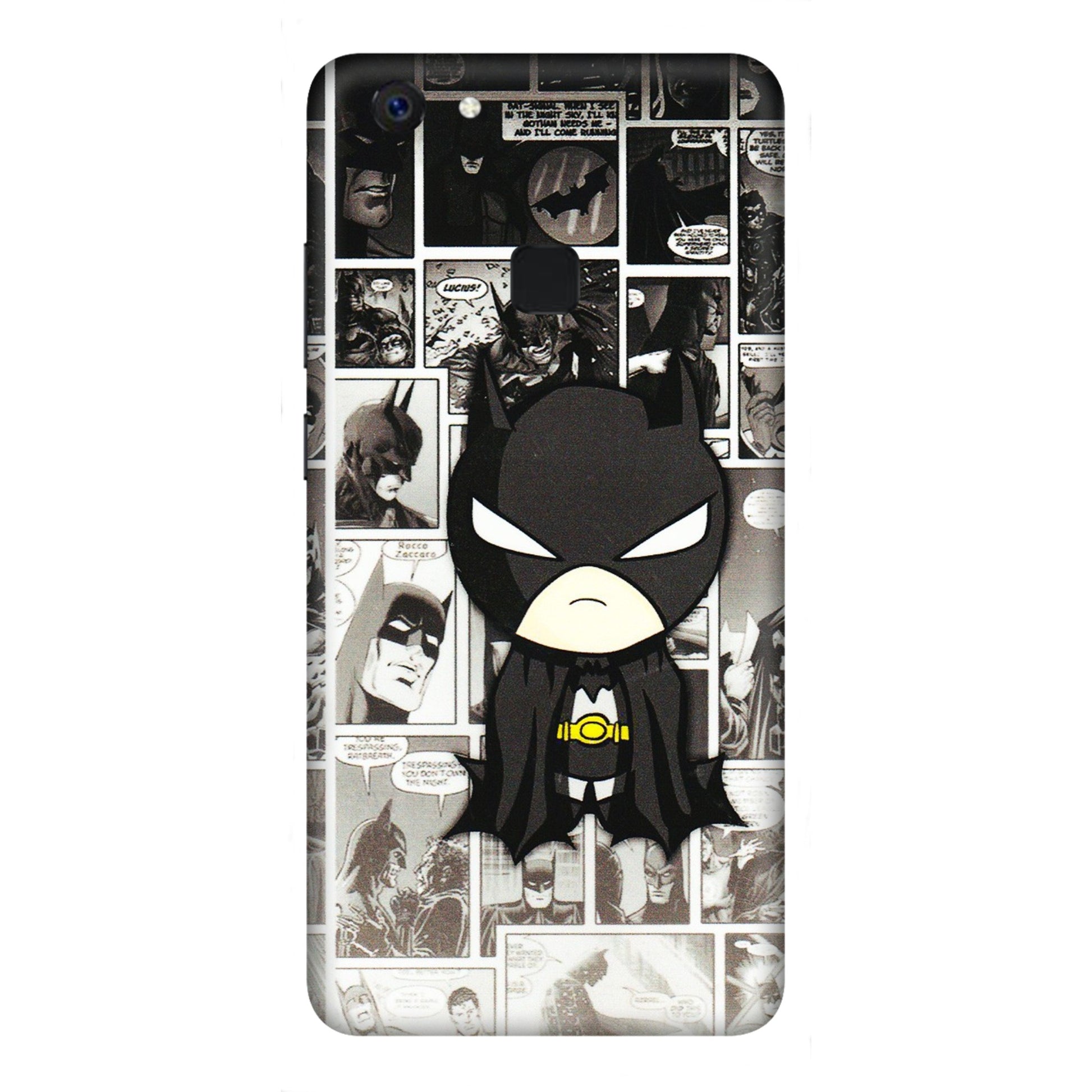 VIVO Z/V/X/T/U/S Series Phone Skins (All Models) - Toon Batman - 3D Embossed Finish (L-182) Vivo Z10