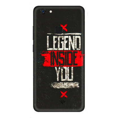 VIVO Z/V/X/T/U/S Series Phone Skins (All Models) - Legend Inside You - 3D Embossed Finish (L-186) Vivo Z10