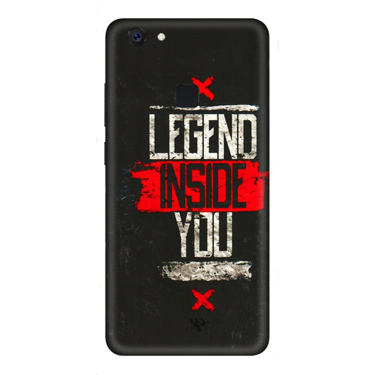 VIVO Z/V/X/T/U/S Series Phone Skins (All Models) - Legend Inside You - 3D Embossed Finish (L-186) Vivo Z10