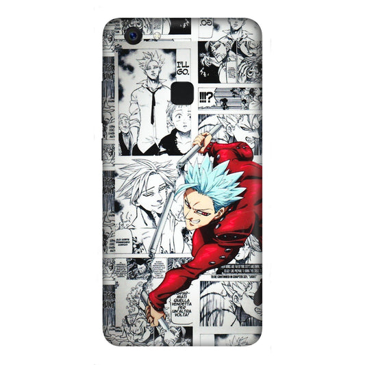 VIVO Z/V/X/T/U/S Series Phone Skins (All Models) - Anime Comic - 3D Embossed Finish (L-192) Vivo Z10