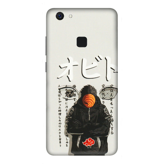 VIVO Z/V/X/T/U/S Series Phone Skins (All Models) - Obito Anime Eye - 3D Embossed Finish (L-19) Vivo Z10