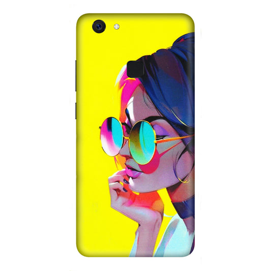 VIVO Z/V/X/T/U/S Series Phone Skins (All Models) - Bold Stylish Girl - 3D Embossed Finish (L-222) Vivo Z10