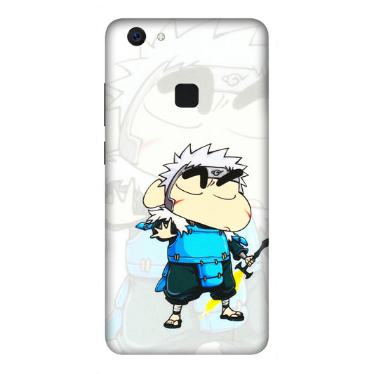 VIVO Z/V/X/T/U/S Series Phone Skins (All Models) - Angry Young Shinchan - 3D Embossed Finish (L-226) Vivo Z10
