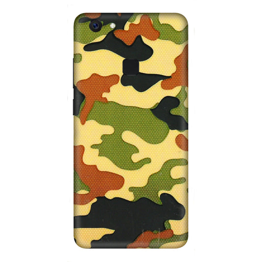 VIVO Z/V/X/T/U/S Series Phone Skins (All Models) - Indian Military - 3D Embossed Finish (L-234) Vivo Z10