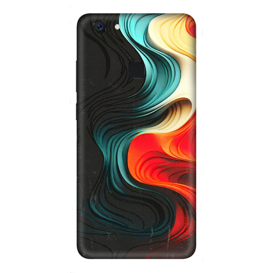 VIVO Z/V/X/T/U/S Series Phone Skins (All Models) - The Silky Swirl - 3D Embossed Finish (L-240) Vivo Z10