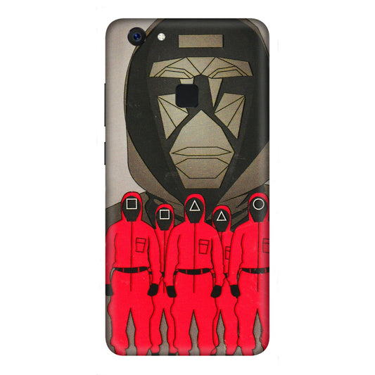 VIVO Z/V/X/T/U/S Series Phone Skins (All Models) - Squid Game Hero - 3D Embossed Finish (L-245) Vivo Z10
