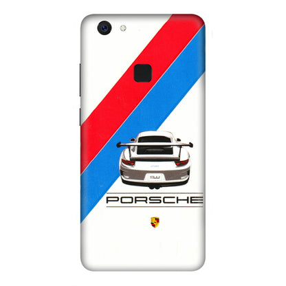 VIVO Z/V/X/T/U/S Series Phone Skins (All Models) - Porche Car Sober Logo - 3D Embossed Finish (L-248) Vivo Z10