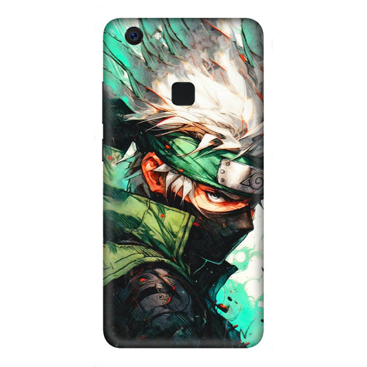 VIVO Z/V/X/T/U/S Series Phone Skins (All Models) - Kakashi Side Profile - 3D Embossed Finish (L-249) Vivo Z10