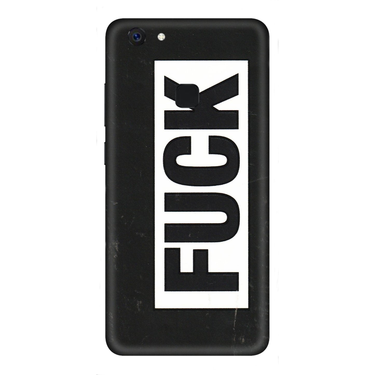 VIVO Z/V/X/T/U/S Series Phone Skins (All Models) - The F Word - 3D Embossed Finish (L-255) Vivo Z10