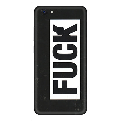 VIVO Z/V/X/T/U/S Series Phone Skins (All Models) - The F Word - 3D Embossed Finish (L-255) Vivo Z10