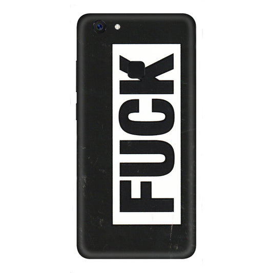 VIVO Z/V/X/T/U/S Series Phone Skins (All Models) - The F Word - 3D Embossed Finish (L-255) Vivo Z10