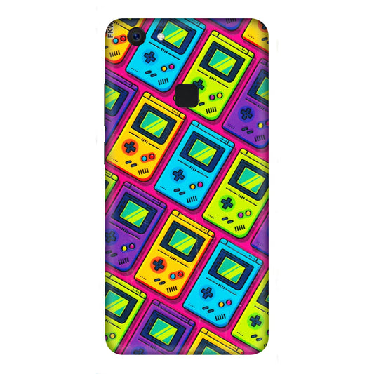 VIVO Z/V/X/T/U/S Series Phone Skins (All Models) - Gameboy Colourful - 3D Embossed Finish (L-266) Vivo Z10