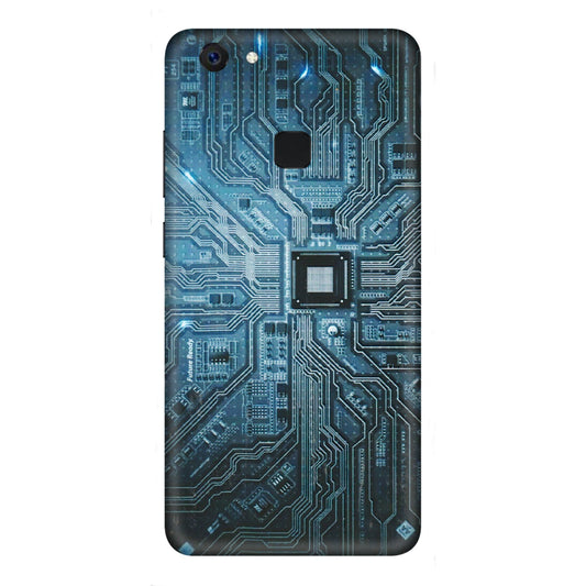 VIVO Z/V/X/T/U/S Series Phone Skins (All Models) - Original Circuit - 3D Embossed Finish (L-267) Vivo Z10
